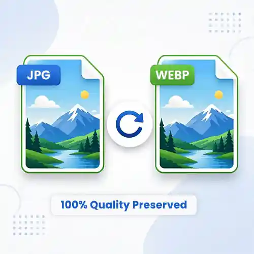 Convert JPG to WEBP online